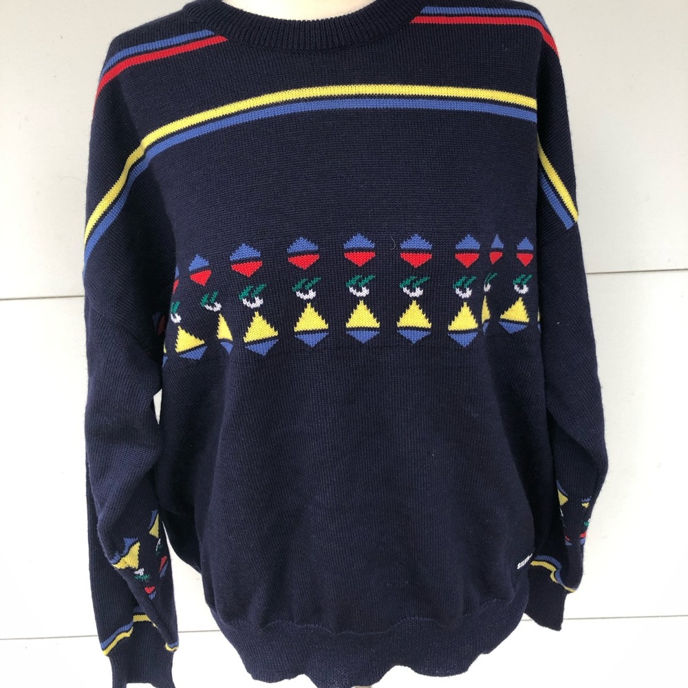 Silvy Tricot Men’s Wool Sweater Sz Small